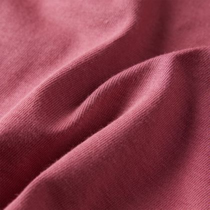 Детска тениска с дълъг ръкав, тъмночервена, 104