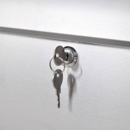 Пощенска кутия от неръждаема стомана 37,5 x 13 x 31 см