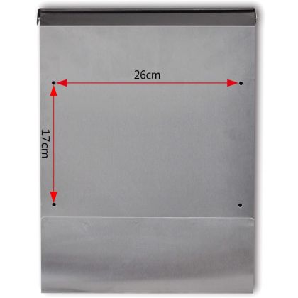 Пощенска кутия от неръждаема стомана