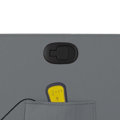 Масажен наклоняем стол, сив, изкуствена кожа