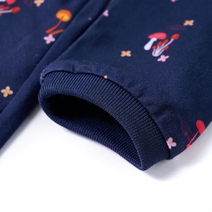 Детска рокля, нейви синьо, 104