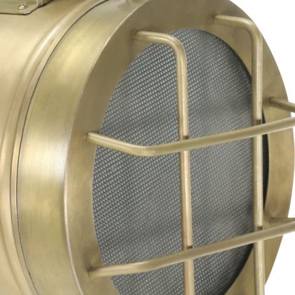 Подова лампа тринога, масивно мангово дърво, 165 см