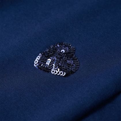 Детски суитшърт, тъмносин, 104