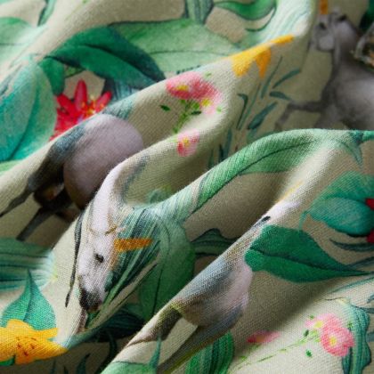 Детска рокля с летящи ръкави, светло каки, 128