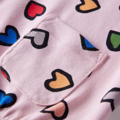 Детски суитшърт, розово, 128