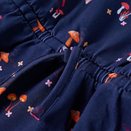 Детска рокля, нейви синьо, 140