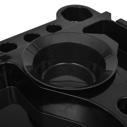 Фризьорска количка на колелца, пластмасова