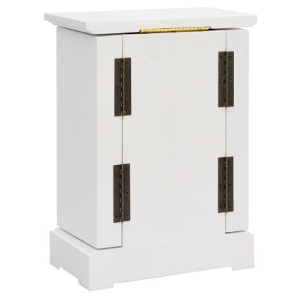 Кутия за бижута с огледало, МДФ, 25x13,5 x 34 см