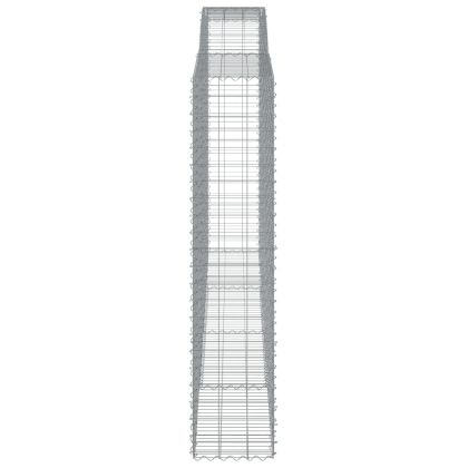 Габионни кошници арка 7 бр 400x50x220/240 см поцинковано желязо