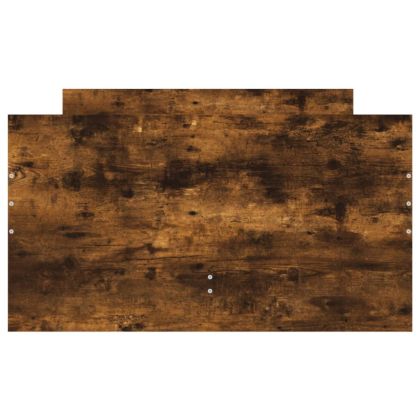 Рамка за легло с чекмеджета опушен дъб 75x190 см Small Single