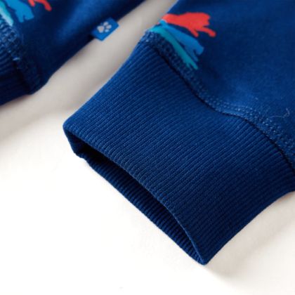 Детски суитшърт, тъмносин, 104