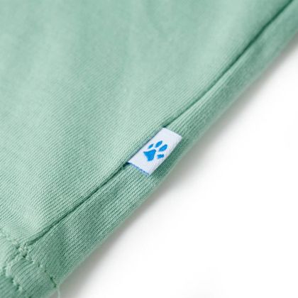 Детска тениска, светло каки, 140