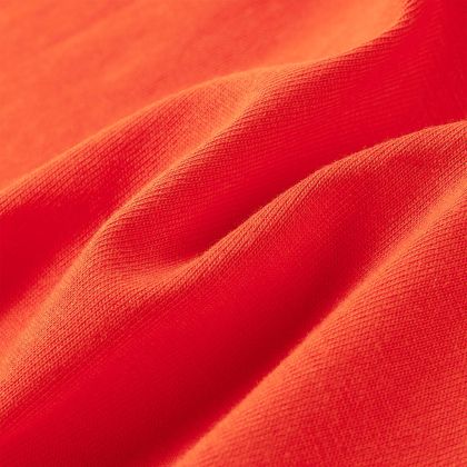 Детска тениска с дълъг ръкав, яркооранжево, 116