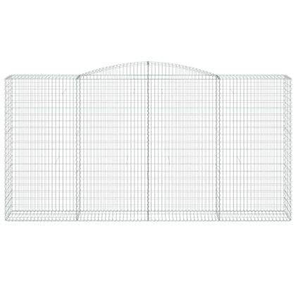 Габионни кошници арка 8 бр 400x50x200/220 см поцинковано желязо