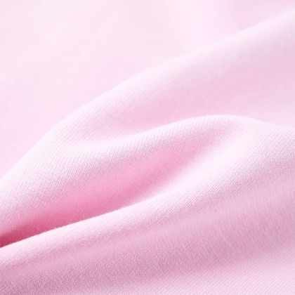 Детски суитшърт с качулка, светлорозово, 92