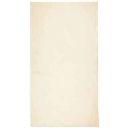 Килим HUARTE с къс косъм, мек и миещ се, кремав, 60x110 см