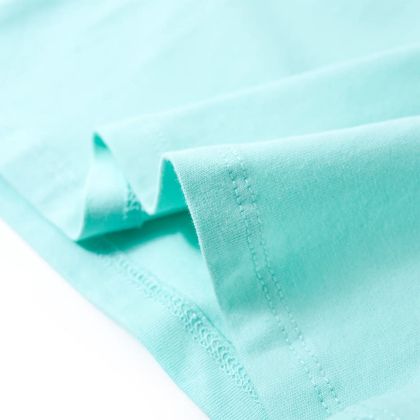 Детска тениска, светла мента, 116