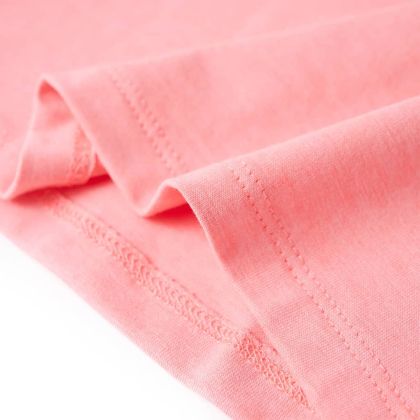 Детска тениска, яркорозова, 140