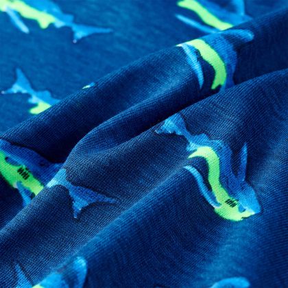 Детска тениска, тъмносиня, 128