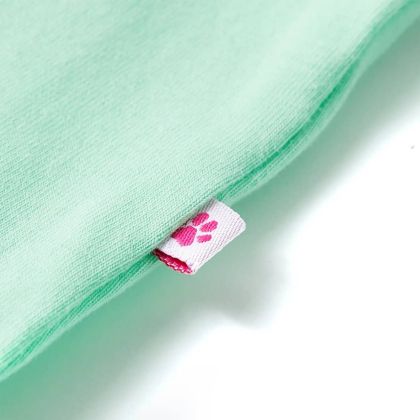 Детска тениска, яркозелена, 104