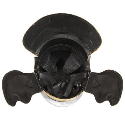 Римски военен шлем, антична реплика, ЛАРП, сребрист, стомана