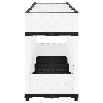 Повдигната леха, 160x40x71 см, полипропилен