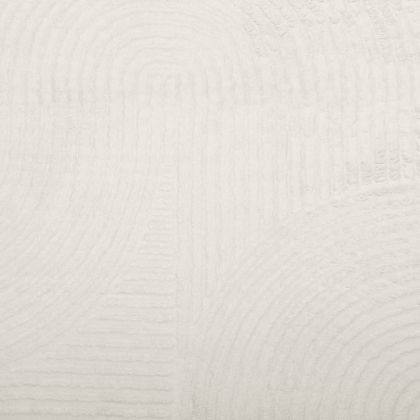 Килим "IZA" с къс косъм, скандинавски вид, кремав, 160x230 см