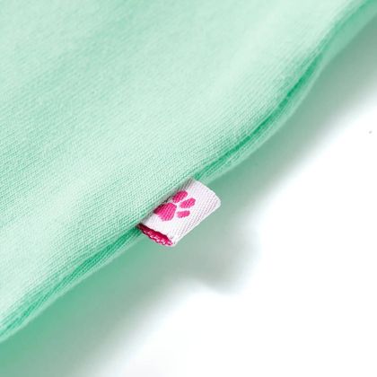 Детска тениска, яркозелена, 92