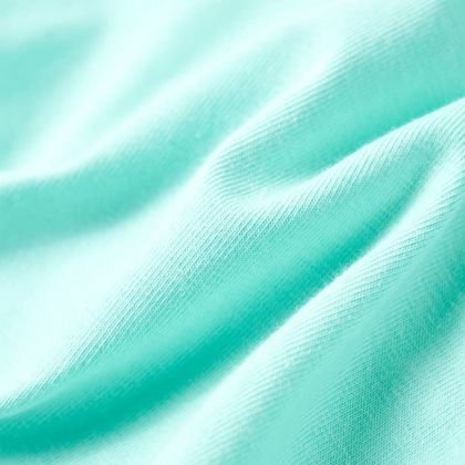 Детска тениска, светла мента, 92