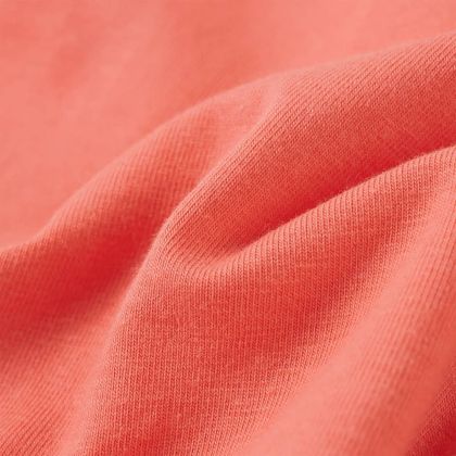 Детска тениска с къс ръкав, корал, 92