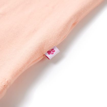 Детска тениска, светлооранжева, 92