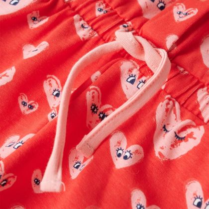 Детски гащеризон, червен, 92