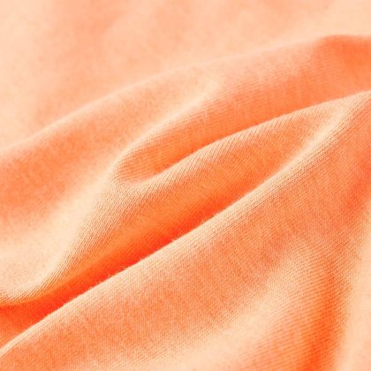 Детска тениска с къси ръкави, неоново оранжево, 116