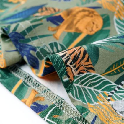 Детска тениска с къс ръкав, многоцветна, 92