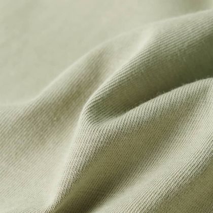 Детска тениска с къс ръкав, светло каки, 116