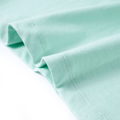 Детска тениска, светла мента, 116