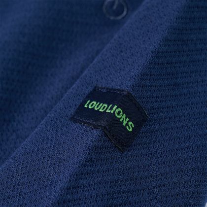 Детски суитшърт с цип, тъмносин, 104