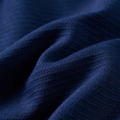 Детски суитшърт с цип, тъмносин, 104