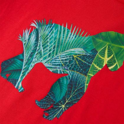 Детска тениска, червена, 128