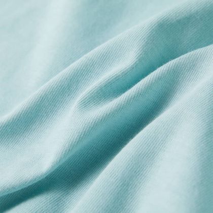 Детска тениска, светла аква, 92