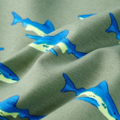 Детски суитшърт, светло каки, 104