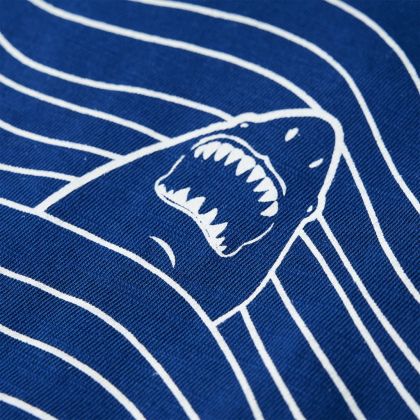 Детска тениска, тъмносиня, 128