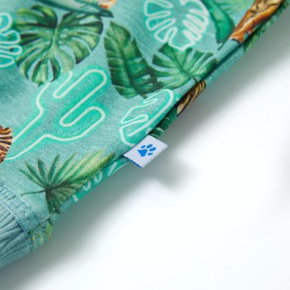 Детски суитшърт, светлозелен меланж, 104