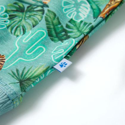 Детски суитшърт, светлозелен меланж, 128