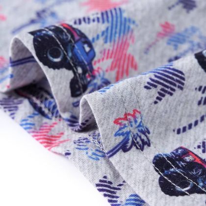 Детска тениска, сив меланж, 116