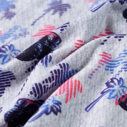 Детска тениска, сив меланж, 140