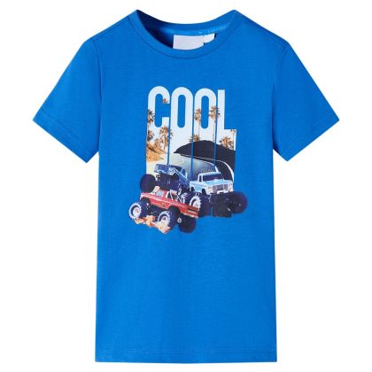 Детска тениска, синя, 116