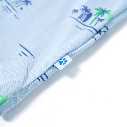 Детска тениска, светлосиня, 116