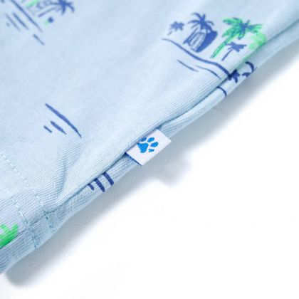 Детска тениска, светлосиня, 128