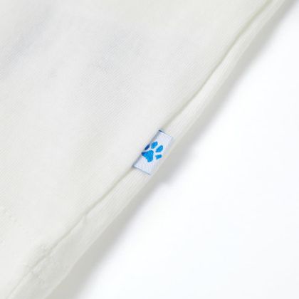 Детска тениска, екрю, 92